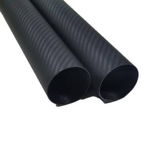 Customized carbon fiber pipe high-quality 40mm 50mm 60mm 70mm 80mm 3k carbon fiber pipe low-density light colored carbon fiber