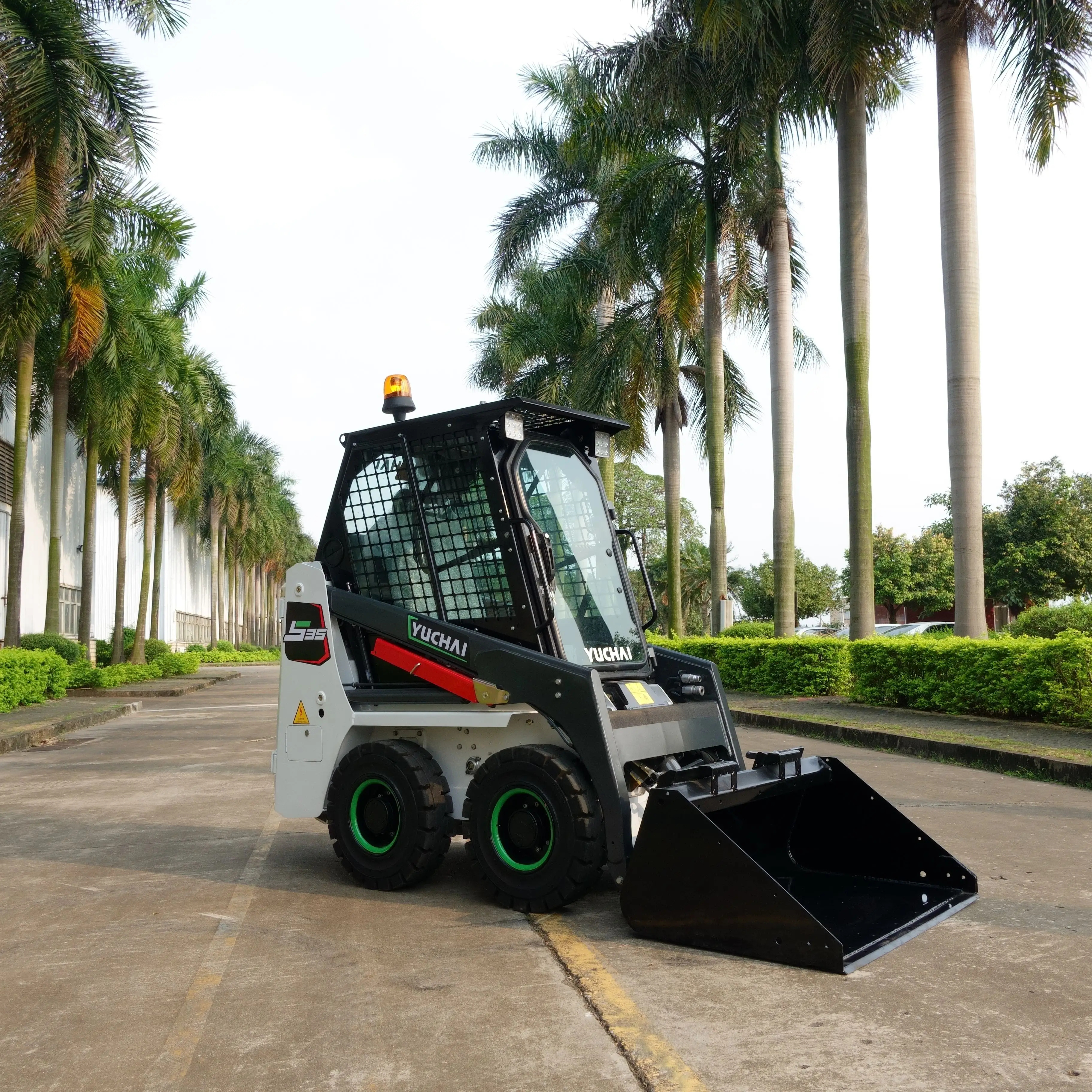 Cheap Price S35-Electric Skid Steer Loader Mini  Backhoe Electric Loader 500kg 600 Kg Small Skid Steer Loader