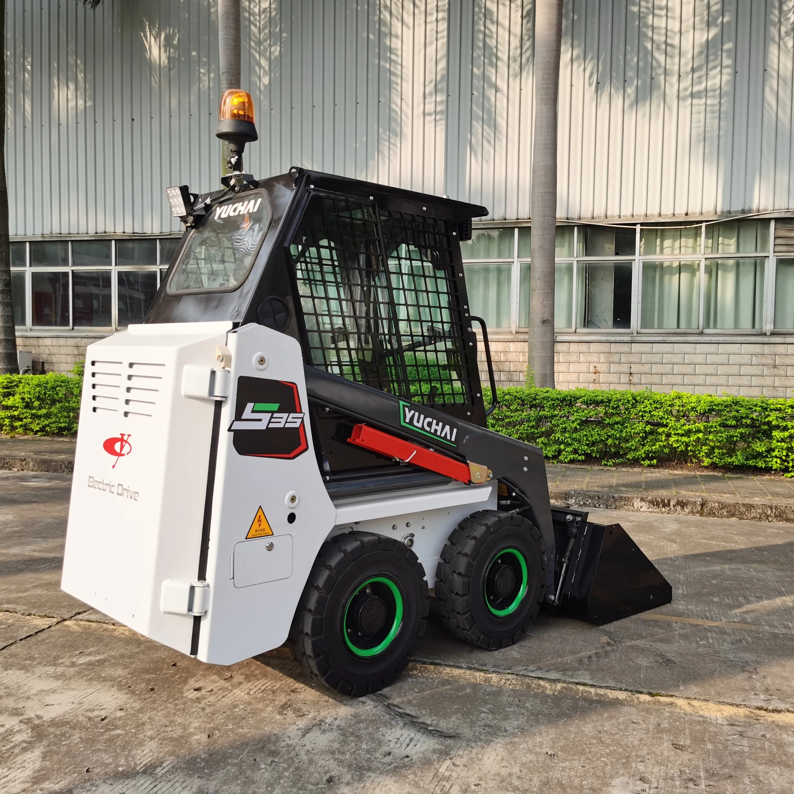 Cheap Price S35-Electric Skid Steer Loader Mini  Backhoe Electric Loader 500kg 600 Kg Small Skid Steer Loader