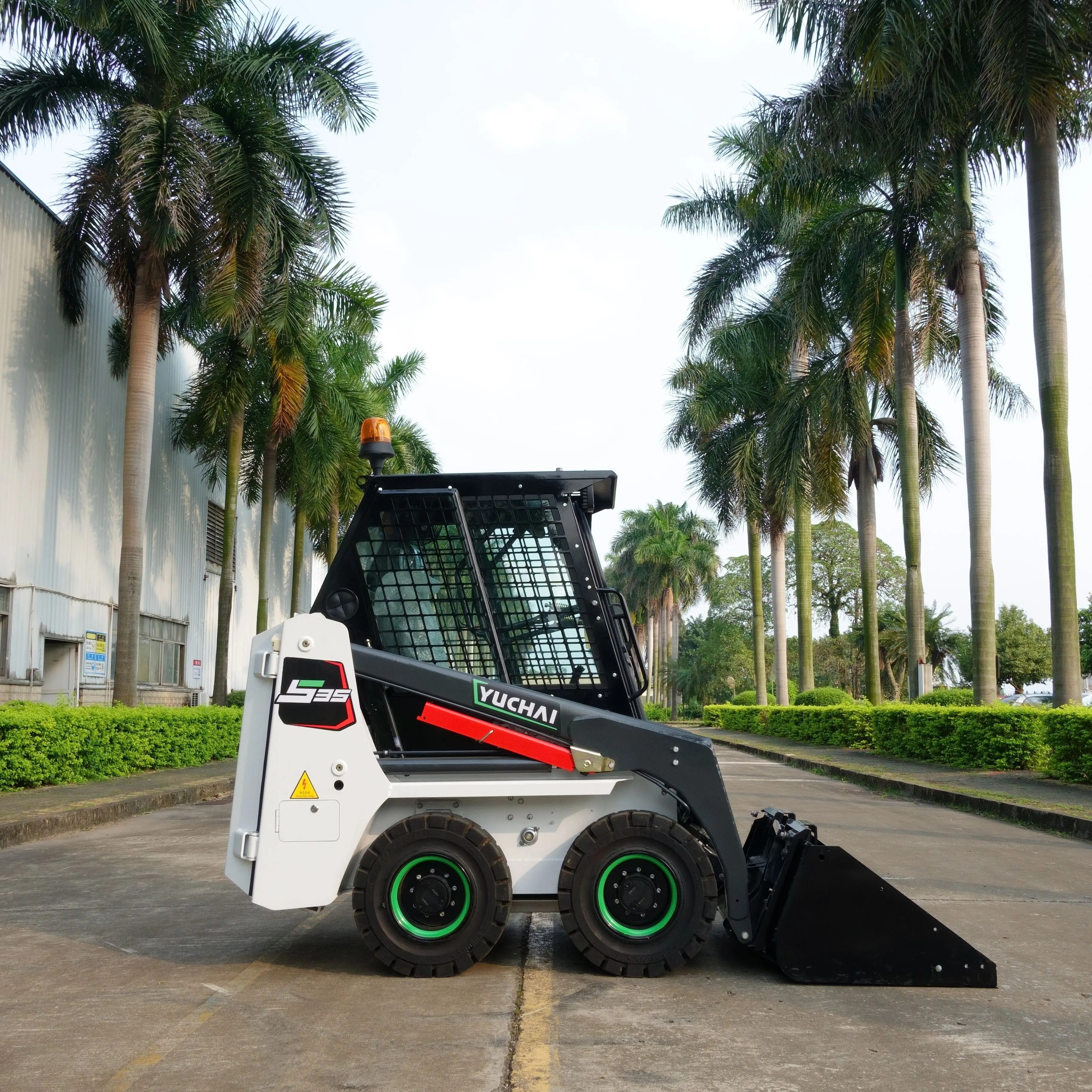 Cheap Price S35-Electric Skid Steer Loader Mini  Backhoe Electric Loader 500kg 600 Kg Small Skid Steer Loader