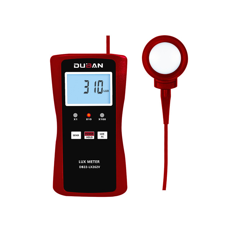 Lux Meter DB22-LX262V  measuring luminosity,brightness