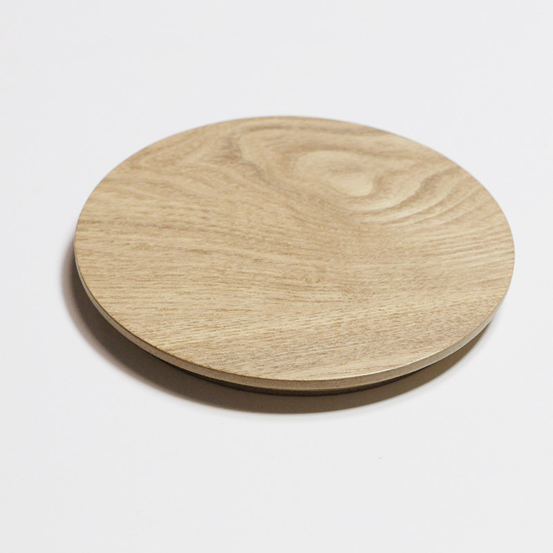 Hot Sale wooden Lid With Straw Hole Wood Cover For Glass Jar Wooden Lid For Bottle Drinks