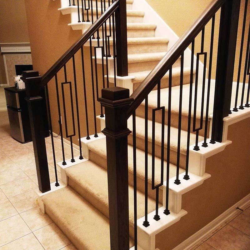 Forged Scroll Bar Mild Steel Wrought Iron For Staircase Handrail Railing Balustrade Balcony Gate Fence