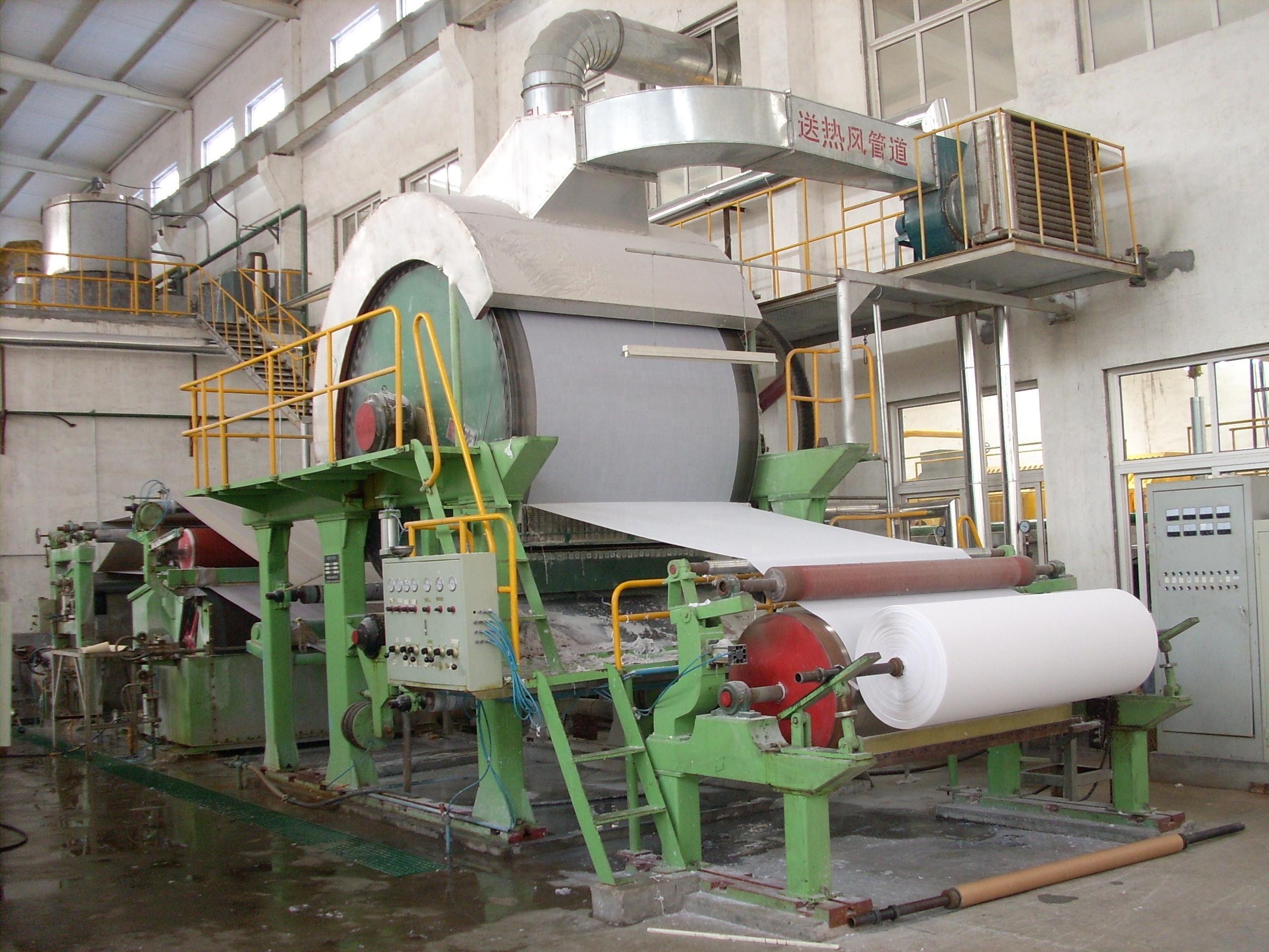 Automatic Toilet Tissue Paper Making Machine Small Folding Napkin Paper Machine For Paper Industry