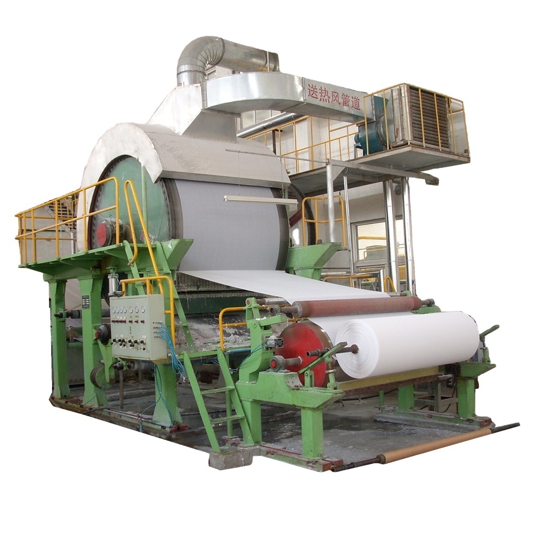 Full Production Line High Production Non-stop Tissue Paper Roll Converting Making Machine For Paper Industry