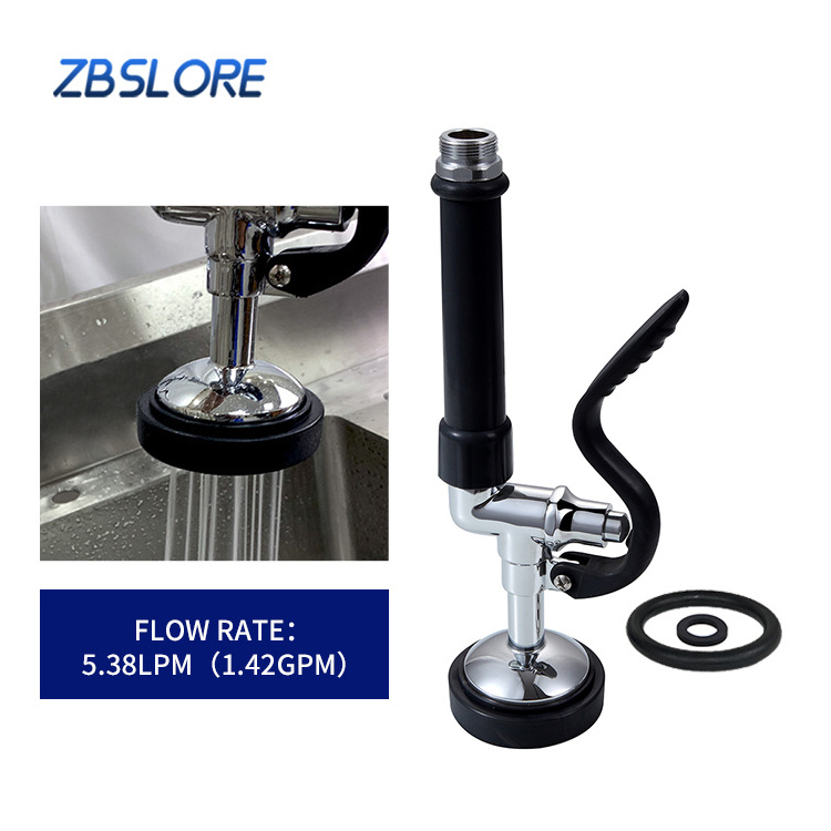 Kitchen Faucet High Quality Brass Single Handle Lever Single Hole Cold Water Deck Mounted Pull Down Kitchen Faucet With Sprayer