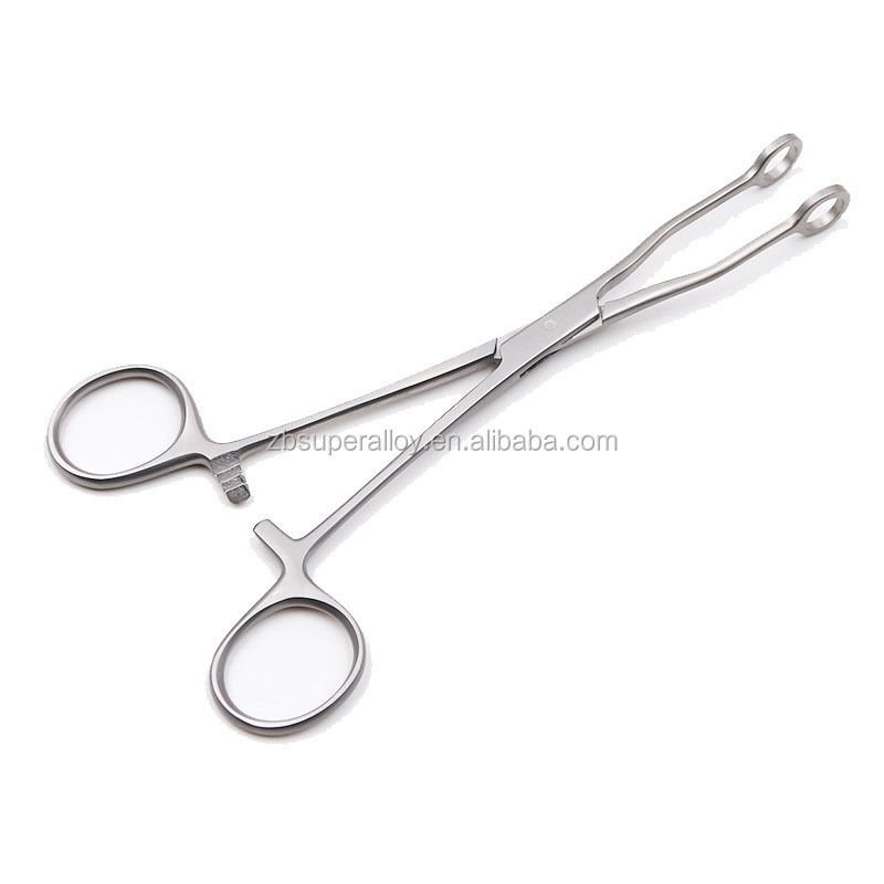 Dimple positioning clip sponge holding forceps medical forceps surgical instruments forceps