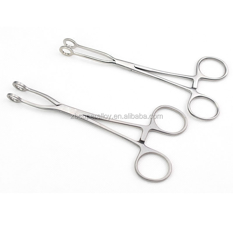 Dimple positioning clip sponge holding forceps medical forceps surgical instruments forceps