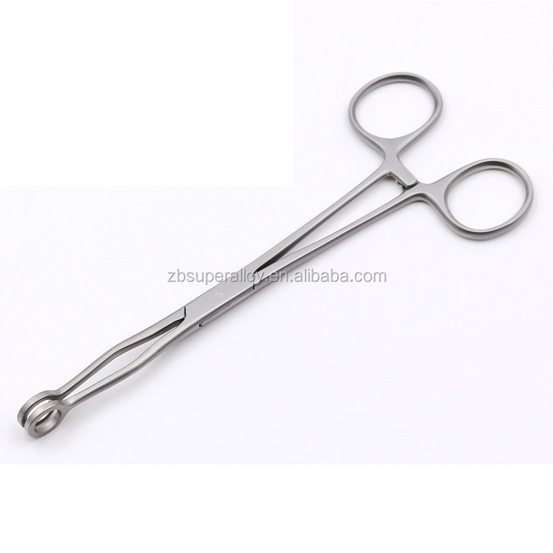 Dimple positioning clip sponge holding forceps medical forceps surgical instruments forceps