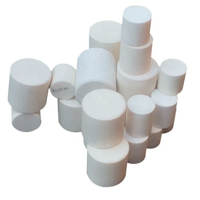 Alumina ceramic column  /alumina wear-resistant ceramic cylindrical ball for rubber vulcanization