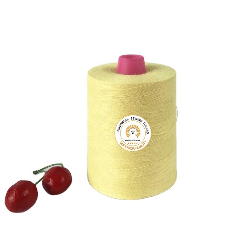 Eco-friendly 110g 40/2 Wholesale Colorful Fireproof Aramid Sewing Thread