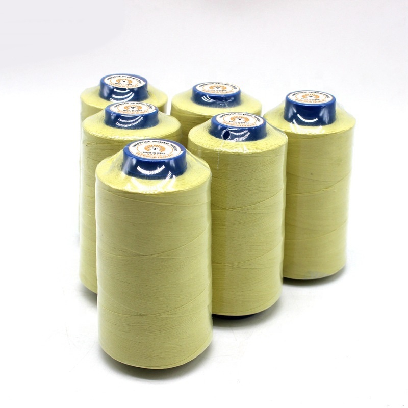 Eco-friendly 110g 40/2 Wholesale Colorful Fireproof Aramid Sewing Thread