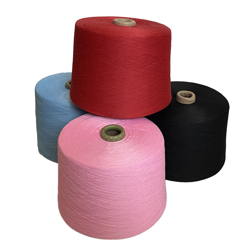 Ne 8/1 Blended Polyester And Cotton Regenerated Knitting Yarn For Knitting Carpet Yarn Mop Yarn