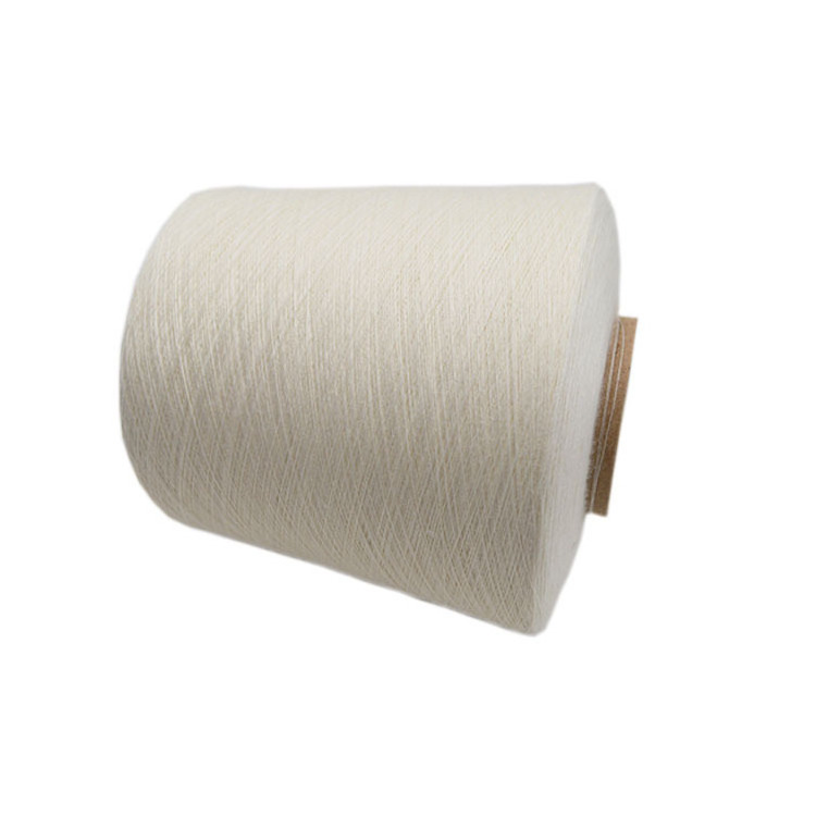 Wholesales Raw White 20s/1 30s/1 100% Virgin Polyester DTY Knitting Yarn, 10s 40s High Quality Polyester Weaving Open End Yarn