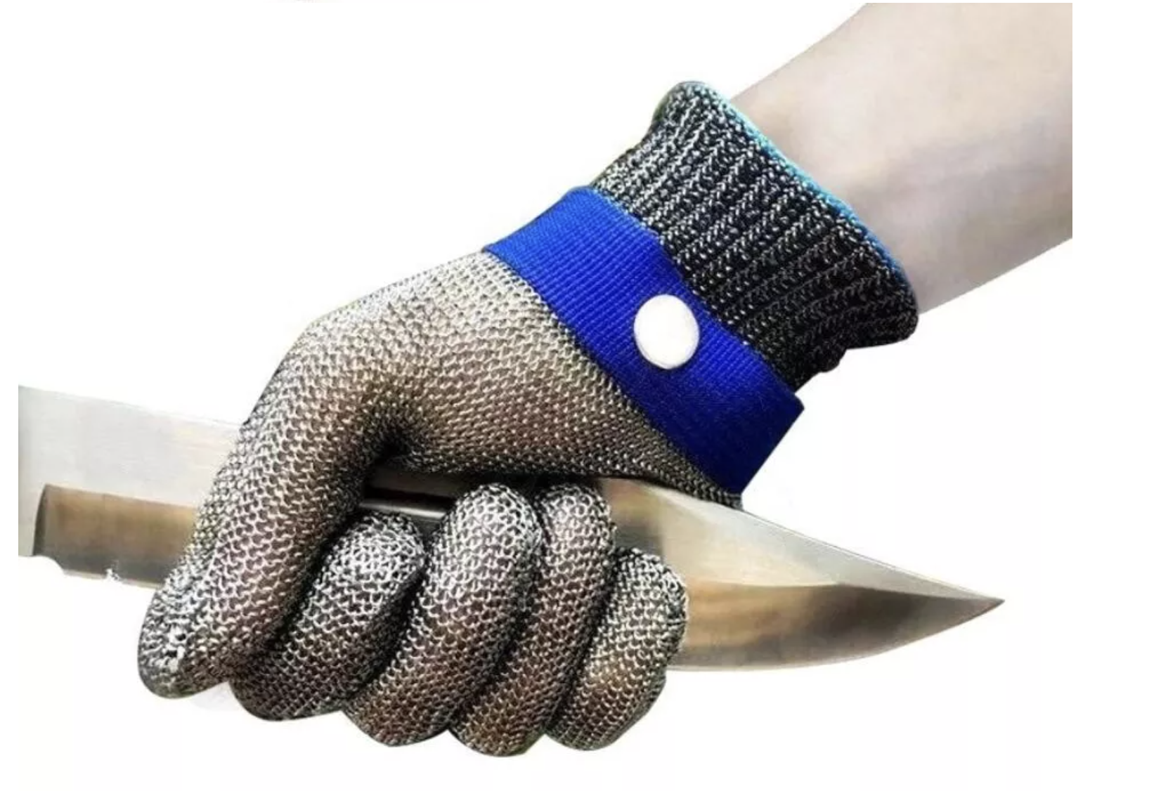 A9 anti cutting Protective gloves Effect Stainless Steel Wire Metal Mesh Cut Resistant Gloves