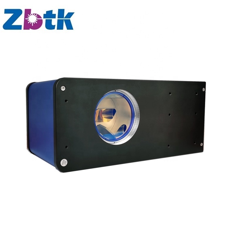 ZBTK  CO2 30mm Metal Laser RF Tube 3D dynamic  laser galvo scan head for 600*600mm  Large format marking machine