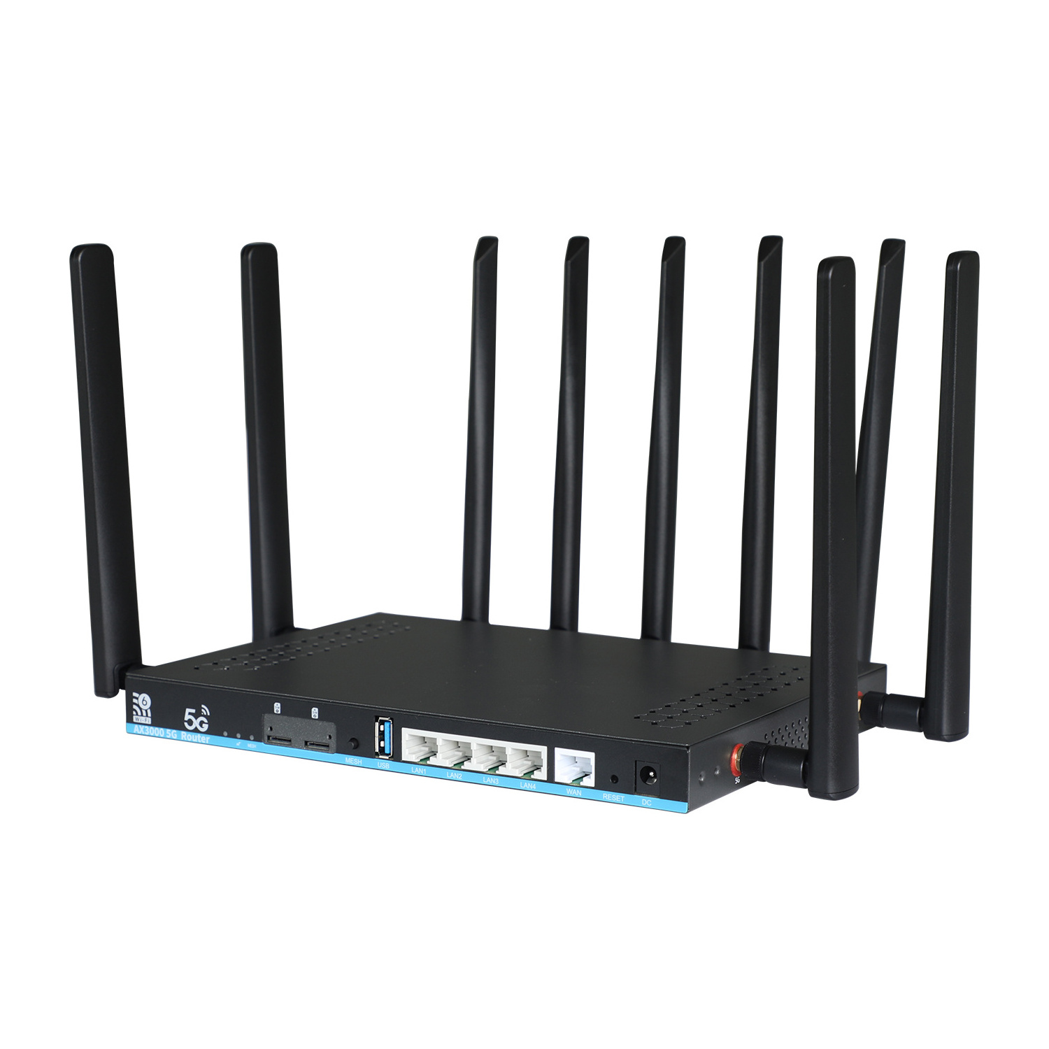 New product Openwrt 21 gigabit dual band wifi6 MT7981B USB3.0 4g lte modem openwrt wifi 5g router with sim card slot