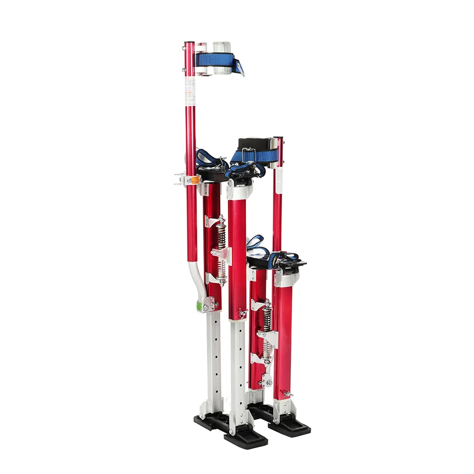 Professional 18-30 Inch Concrete Tools Adjustable Height Aluminium Alloy Drywall Stilts