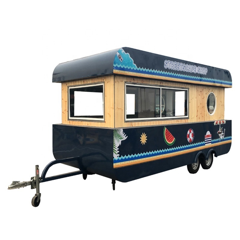 electric mobile food car for sale fast mobile food tray food car