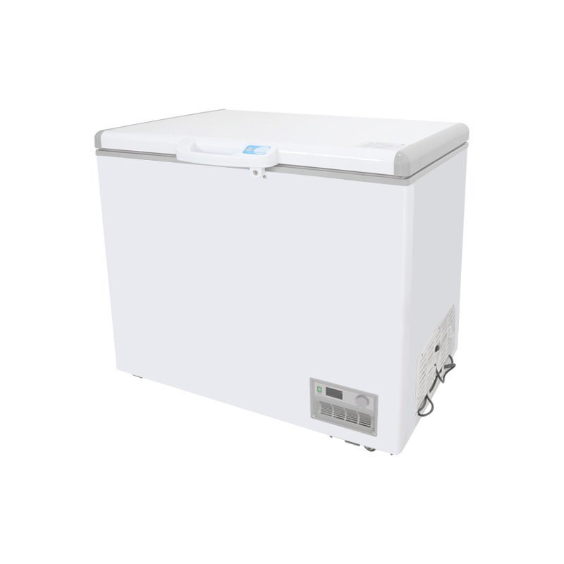 Energy Saving Solar Powered Ice Cream Freezer Factory Direct Sales Top Open Deep Chest Freezer For Outdoor Use