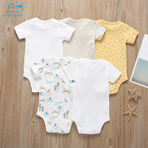 Comfortable Design Bamboo Cotton Baby Sweatshirt Onesie Polyester Baby Onesie