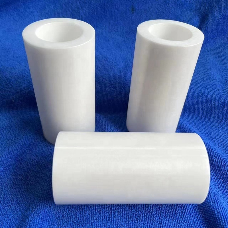 High purity zirconia ceramic insulation tube or pipe with high temperature resistance