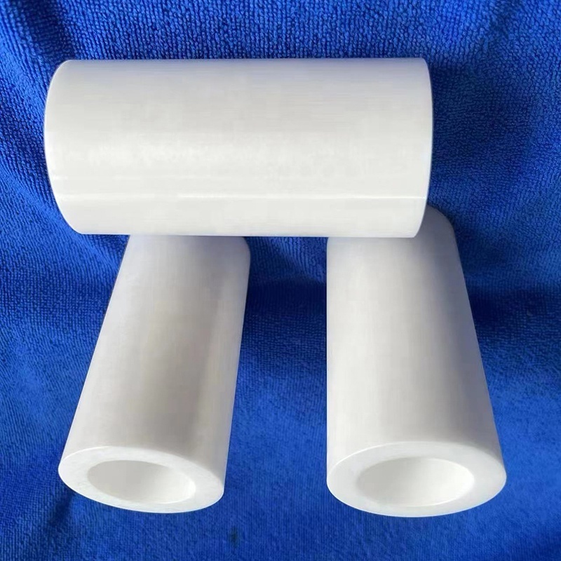 High purity zirconia ceramic insulation tube or pipe with high temperature resistance