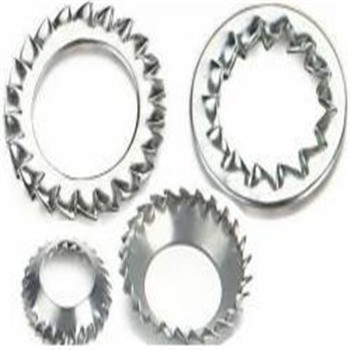 Galvanized DIN 6907 Serrated Lock Washer