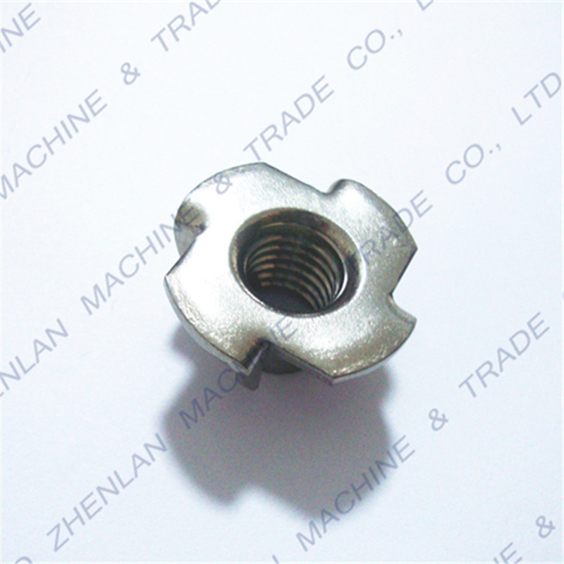 zinc plated wood anchor bolts 304 stainless steel nut carbon steel zinc plated tee nut