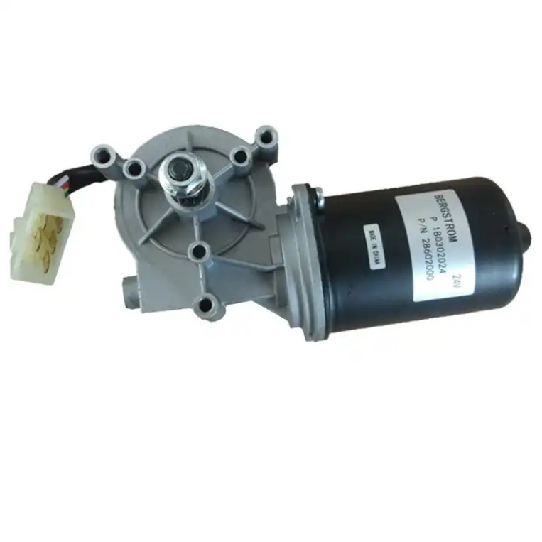 Engineering machinery wiper universal windshield wiper motor