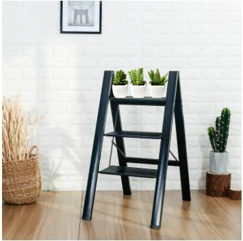 4 Steps Hot Mobile Aluminum Ladder Folding Household Aluminum Ladders For Sale