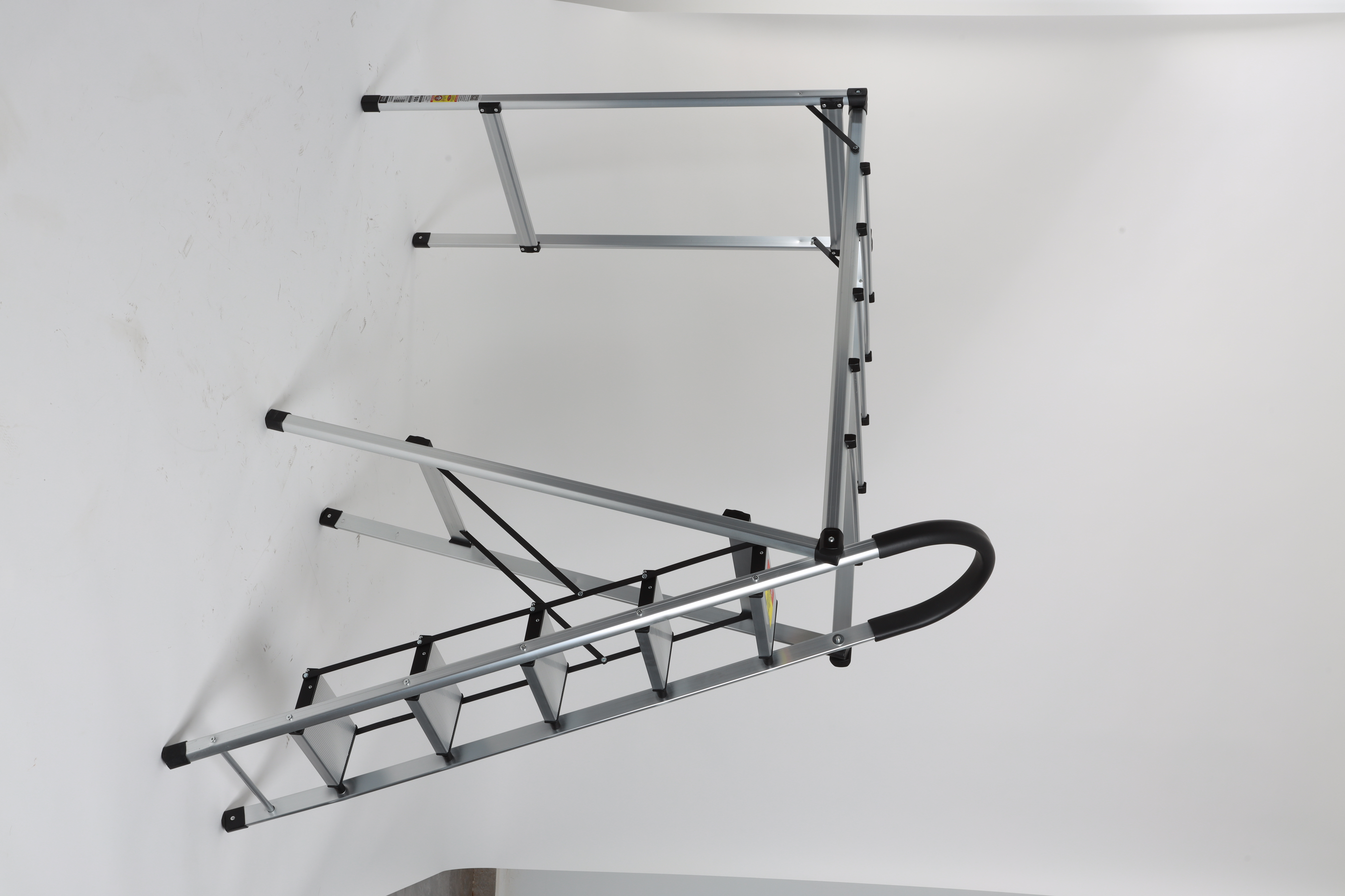 Foldable Household Clothes Drying Rack Aluminum ladders other ladders for home and work use