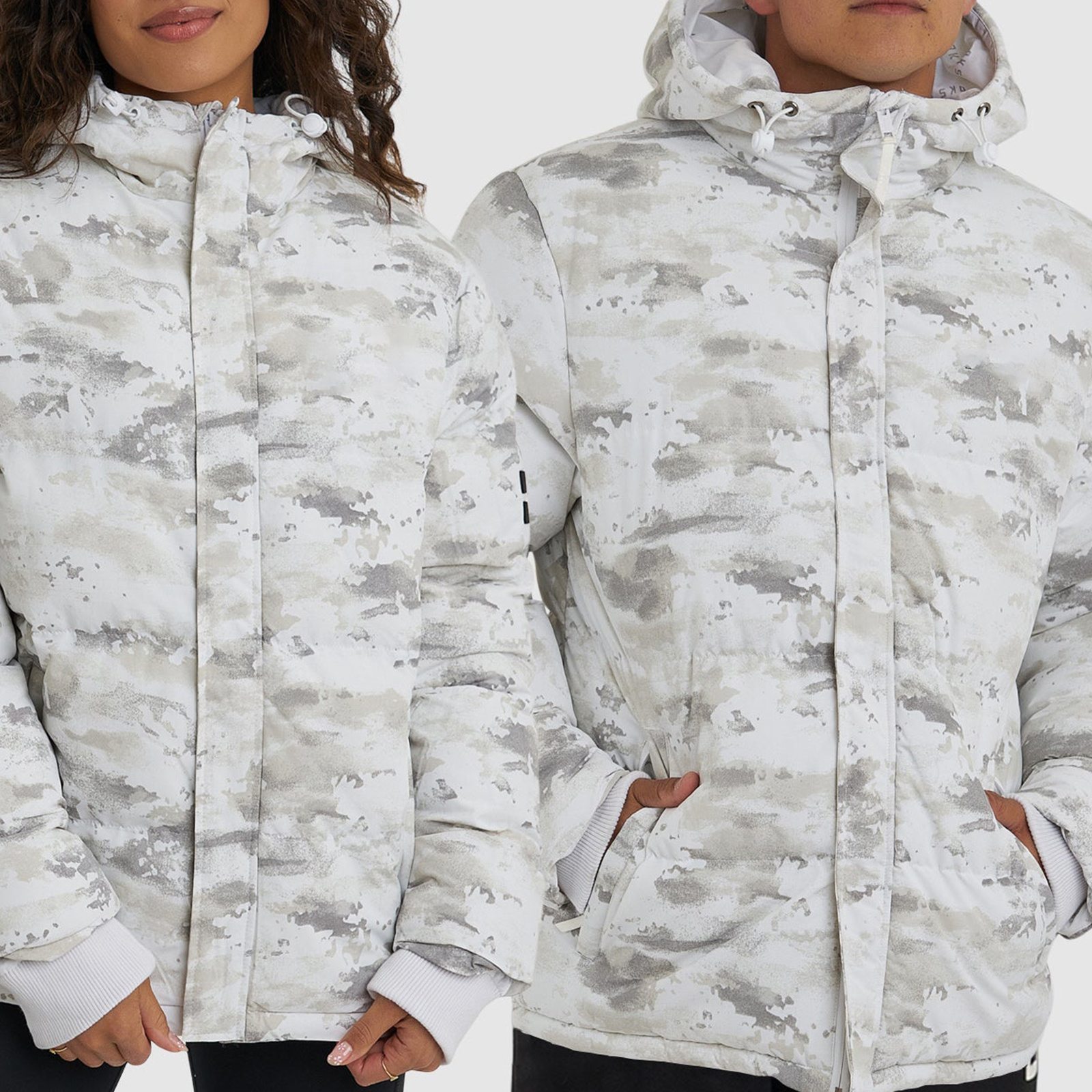 Bubble Goose Duck Men's Puffer Jackets New Break Wholesale Camouflage Style Low Moq Winter Zip up Down Screen Printing Thick