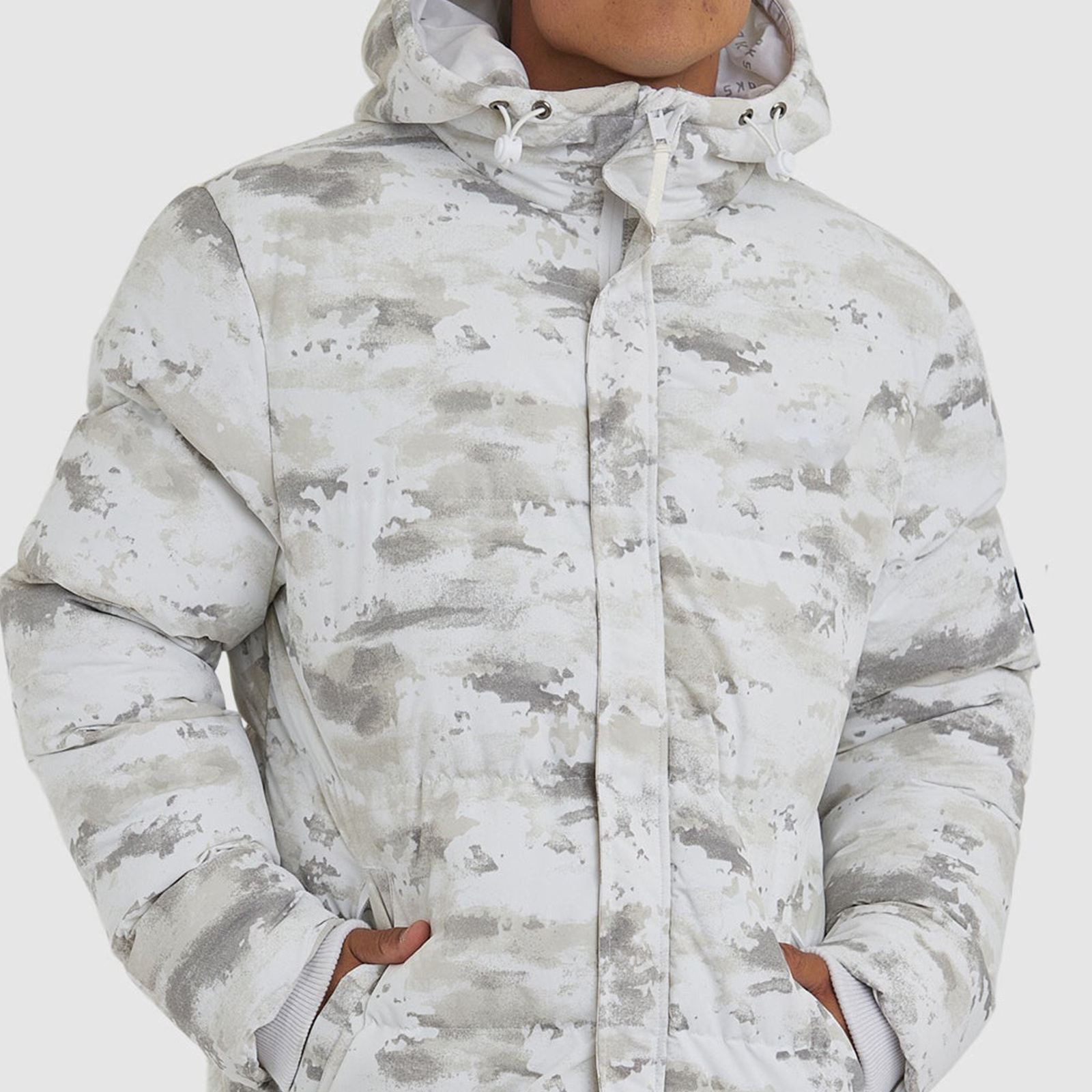 Bubble Goose Duck Men's Puffer Jackets New Break Wholesale Camouflage Style Low Moq Winter Zip up Down Screen Printing Thick