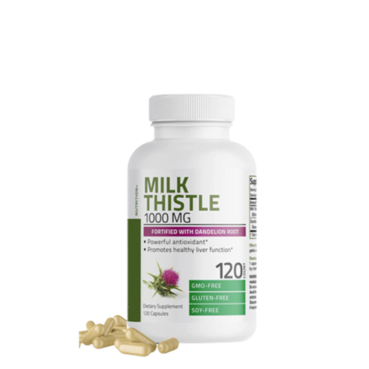 Improve Gastrointestinal Oxidative Stress Immune System immunity booster Glycolipid Metabolism Milk Thistle Tablets