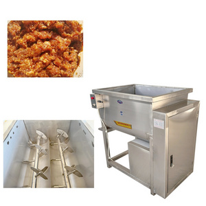 Commercial electric twin-shaft meat mixer