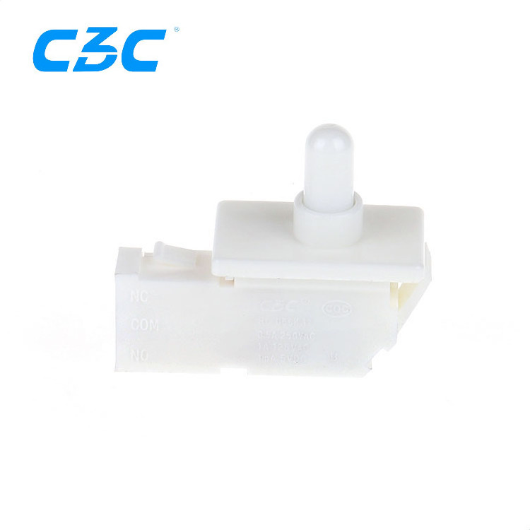 NEW Cabinet Wardrobe Door Light Control Switch Normally Open Function Power Switch Parts Refrigerator Door Switch