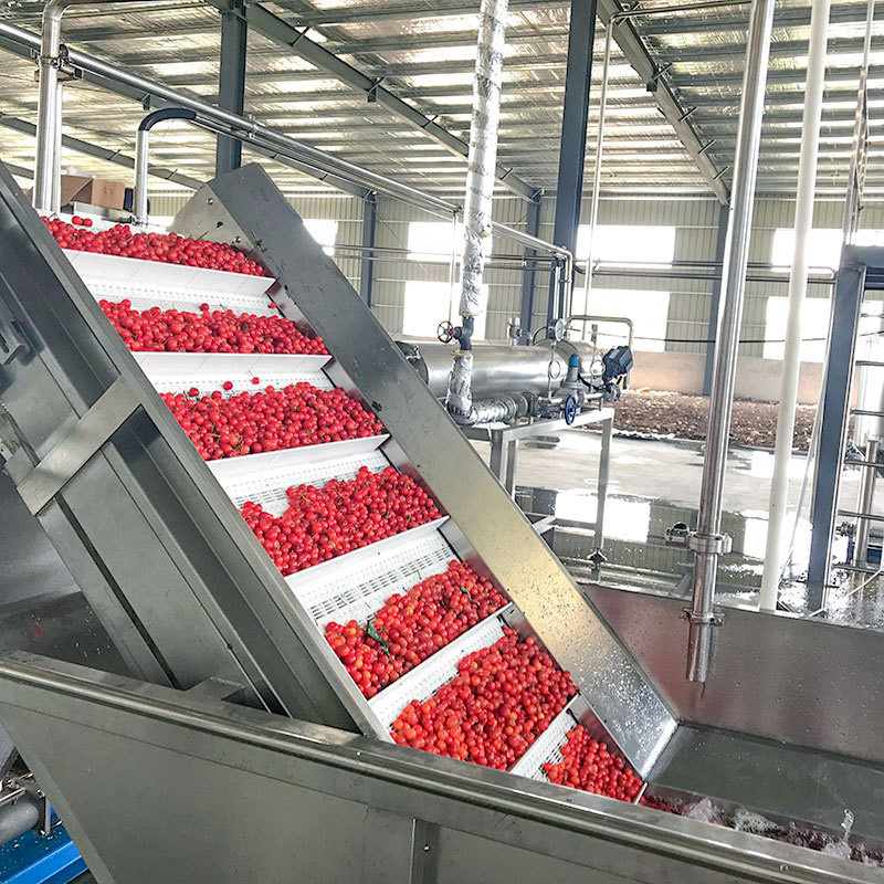 Full Automatic Fruit Juice Filling Production Line pineapple fruit juice concentrate pulp jam processing making machine plant