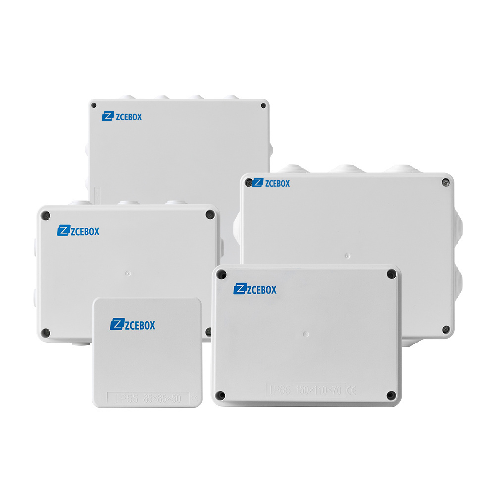 ZCEBOX  pvc box electrical cctv  junction box supplier