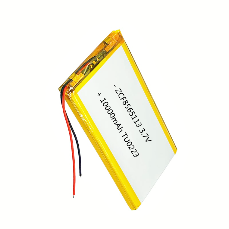 ZCF 8565113 10000mAh 3.7V Rechargeable Polymer Lithium Ion Battery Super Slim for GNSS/Tracker/Sex Toy