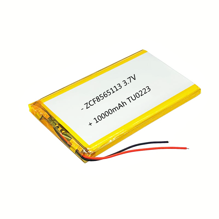 ZCF 8565113 10000mAh 3.7V Rechargeable Polymer Lithium Ion Battery Super Slim for GNSS/Tracker/Sex Toy