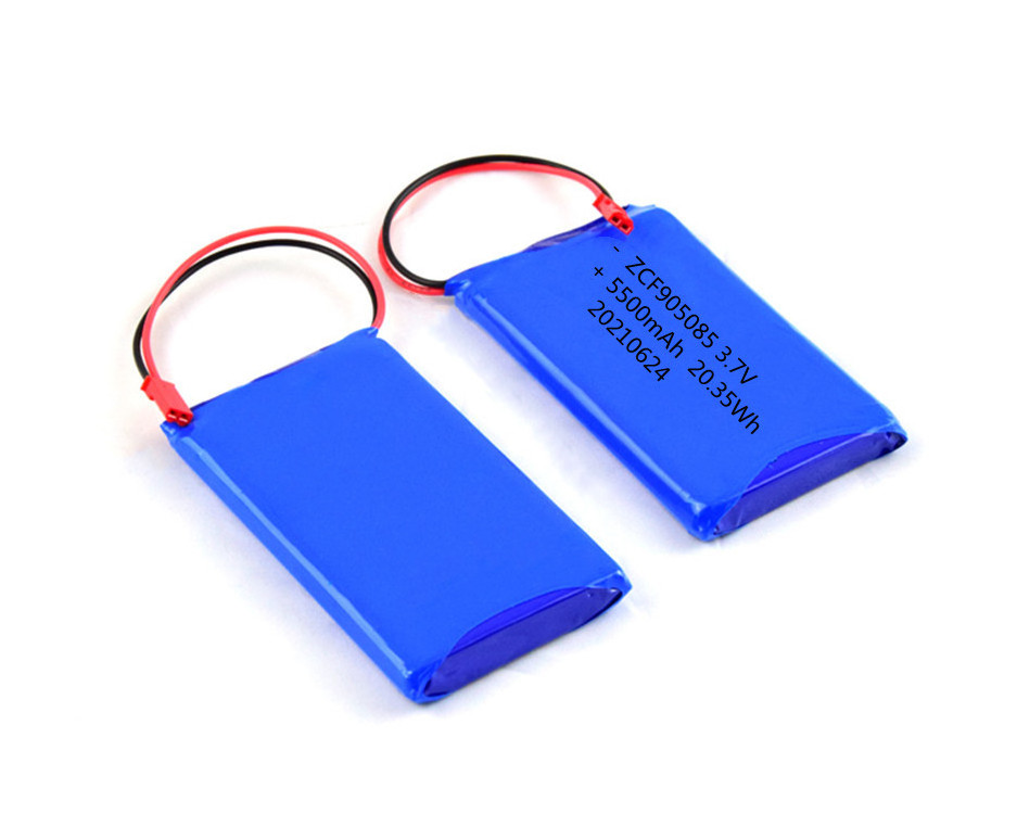 5500mAh 3.7V Rechargeable Li-ion Lithium ion Battery Pack Li-polymer Battery 905085 for Video Door Bell/Table PC