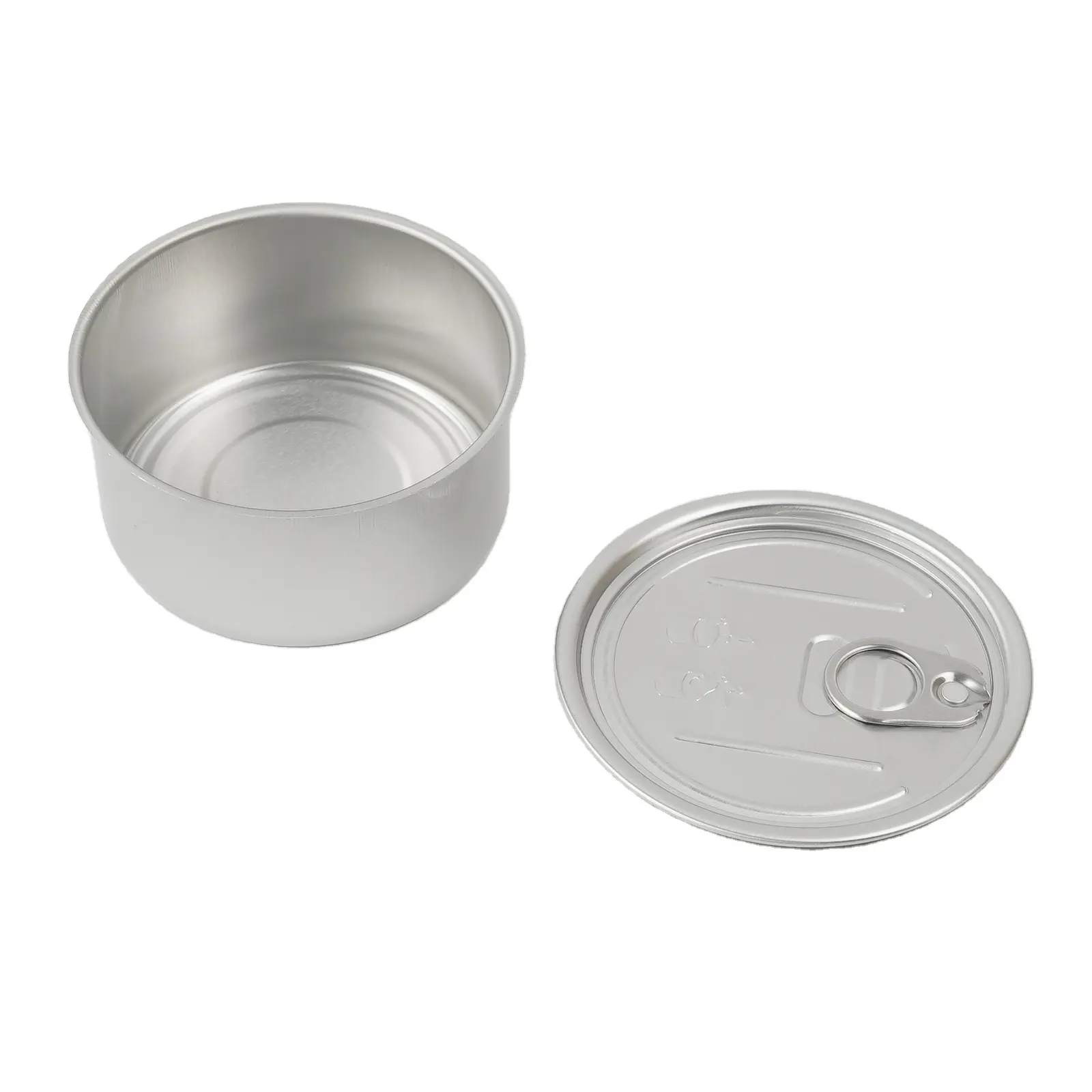 UKETA Wholesale Cali Press Self-Seal Tin Airtight Smell-Proof Metal Cans for Tuna with Hoop Ring Empty Tuna Cans Manufacturer