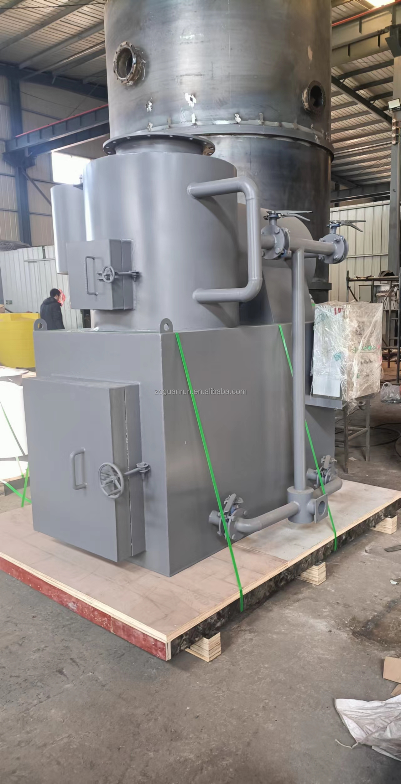 Waste Incineation Smokeless Incinerator Pet Animal Cremation Machine Price Waste Incinerator Human Body Incinerator