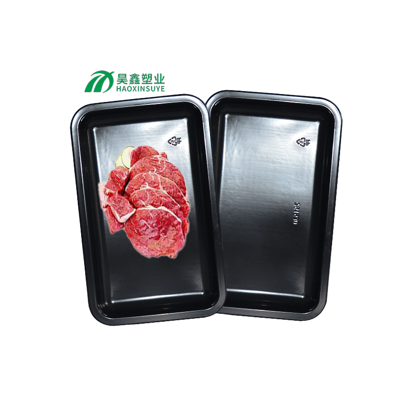 Manufacturer's Disposable Plastic Tray Blister Process Seafood Fruit  Frozen  Fresh Meat Vegetable Tray