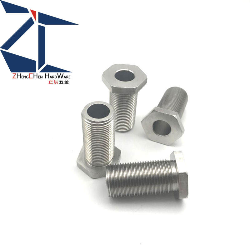 Custom Standard LVB Leveling Bolts M10 Size Hex Head 12mm Length Stainless Steel and Carbon Steel Zinc Finish ANSI Type