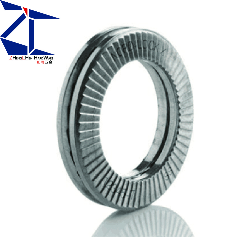 Self-limting bolt locking washers DIN25201 with stainless steel 304/316 Conical Disk washer