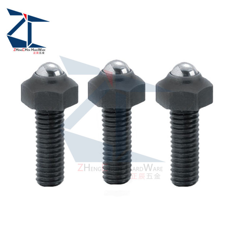 BRSM Clamping Hex Bolts - Ball Point on Hex SCM435 Black screws M6-M16 Screws