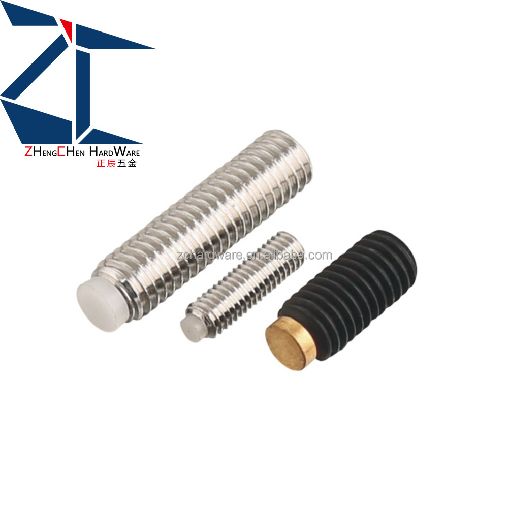 Eco Friendly Socket Set Screws Soft Tip Type Stainless Steel Socket Soft Tip Tipped Set Screw