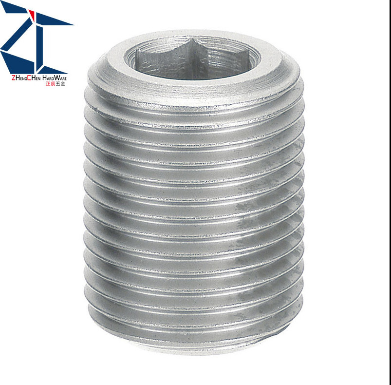 Custom Standard LVB Leveling Bolts M10 Size Hex Head 12mm Length Stainless Steel and Carbon Steel Zinc Finish ANSI Type